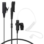 Auricolare con tubo acustico trasparente per walkie-talkie, For Motorola XiR P6600i / XiR P6620i