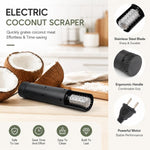 Raschietto elettrico portatile per polpa di cocco LsCook, US Plug, UK Plug, EU Plug