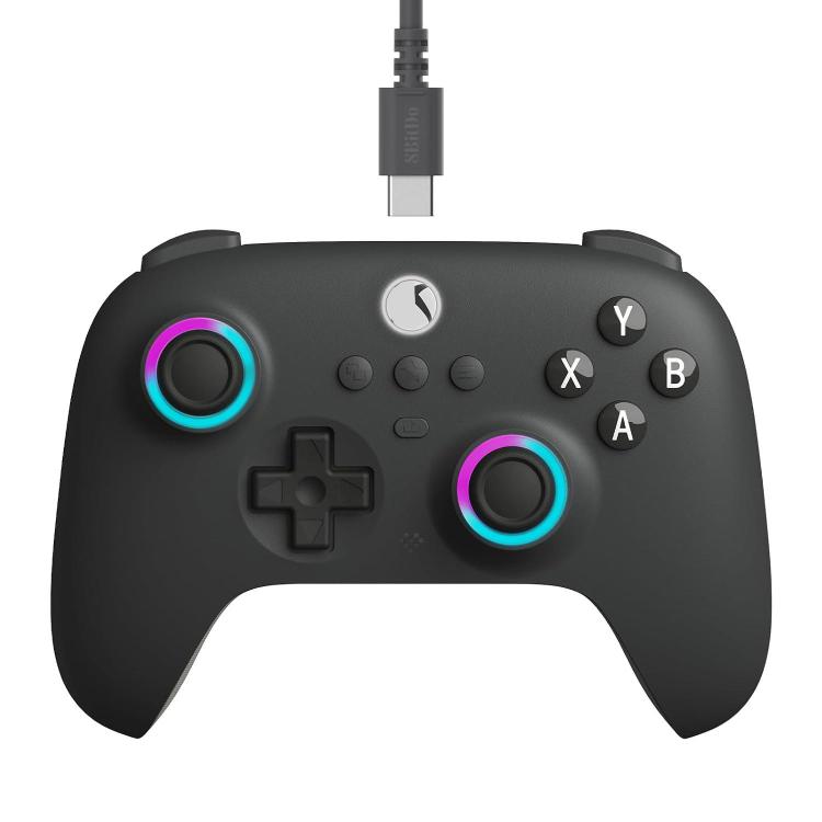 Controller di gioco cablato 8BitDo Orion Youth con illuminazione RGB
