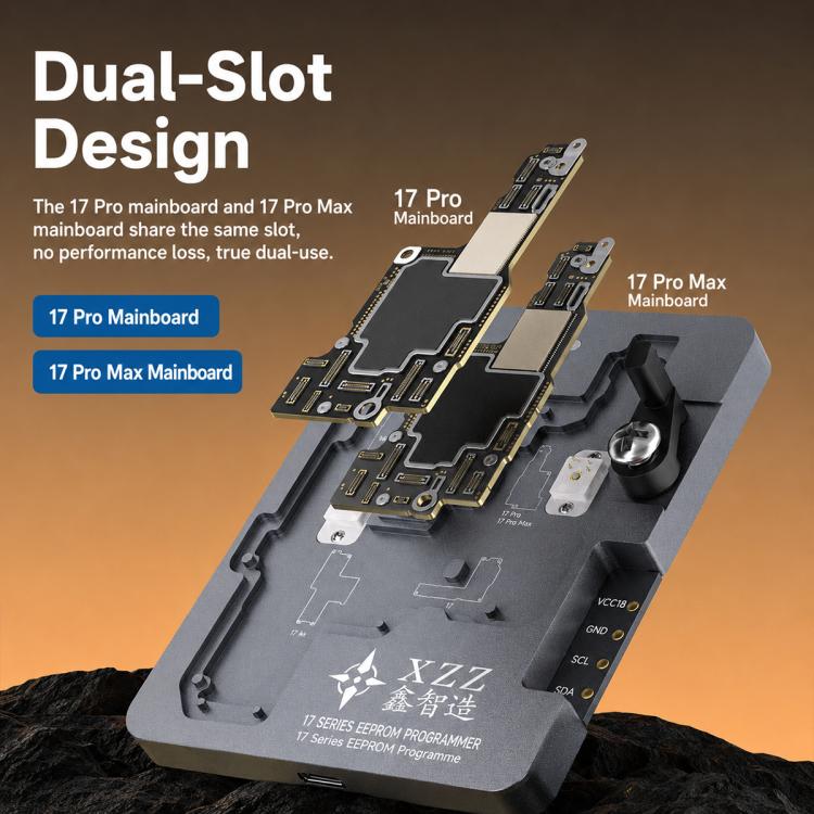 Dispositivo di test e scrittura senza smontaggio per chip IC della banda base XZZ i7 per iPhone serie 16e/17., XZZ i7