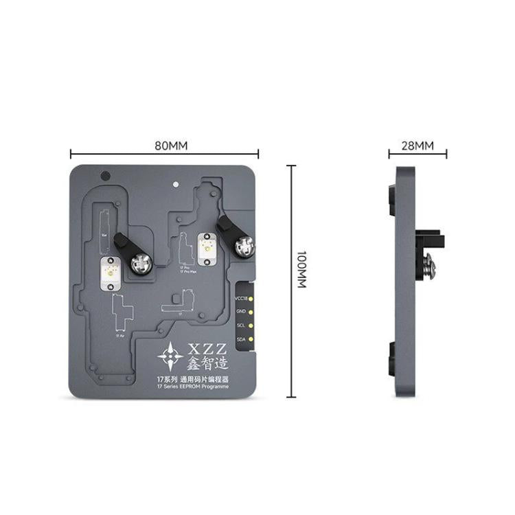 Dispositivo di test e scrittura senza smontaggio per chip IC della banda base XZZ i7 per iPhone serie 16e/17., XZZ i7