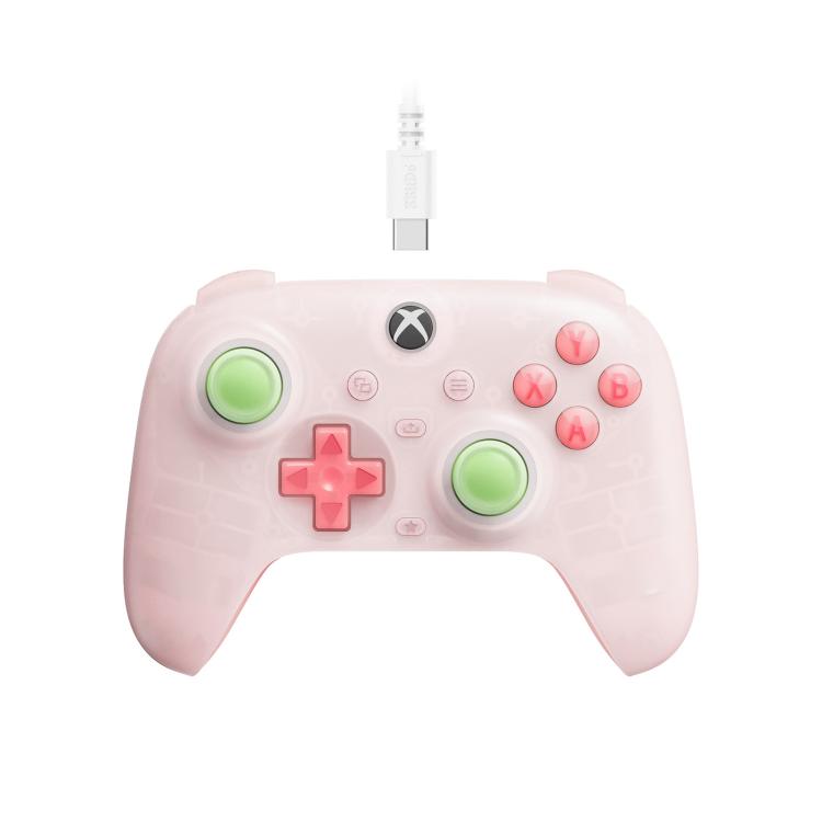 Controller di gioco cablato 8BitDo Orion Mini con illuminazione RGB