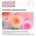 Controller di gioco cablato 8BitDo Orion Mini con illuminazione RGB