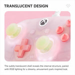 Controller di gioco cablato 8BitDo Orion Mini con illuminazione RGB