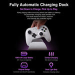 Gamepad wireless Bluetooth 2.4G 8BitDo Orion di seconda generazione con base di ricarica.