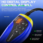 Pistola ad aria calda portatile MECHANIC HT958 da 600 W con display digitale HD., US Plug, EU Plug
