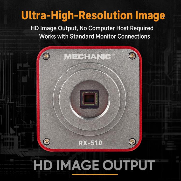 Telecamera per microscopio industriale MECHANIC RX-510 HD, MECHANIC RX-510