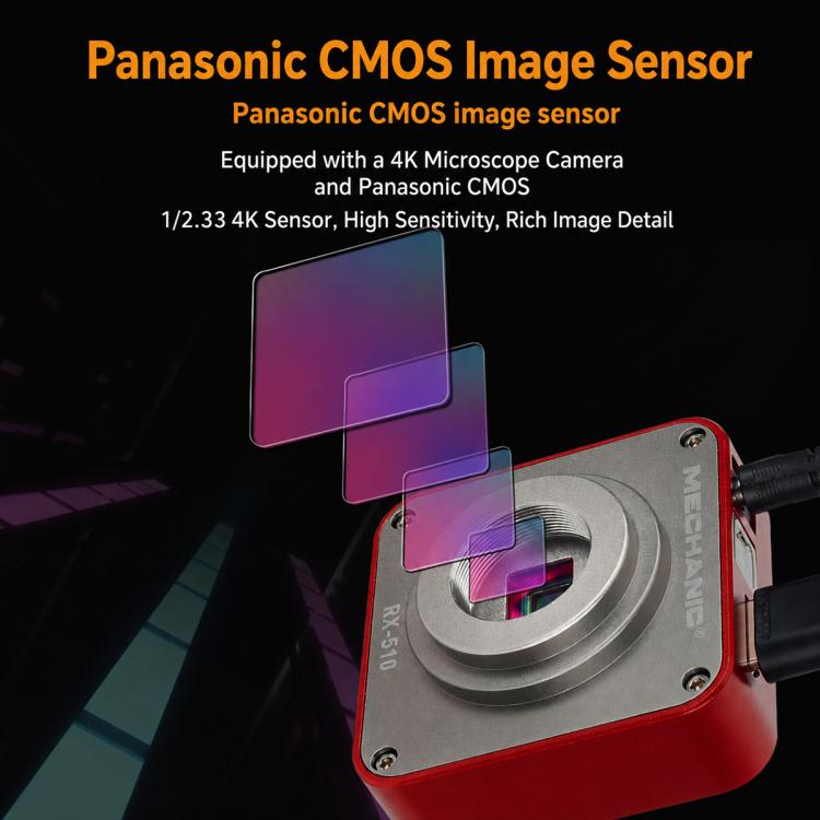 Telecamera per microscopio industriale MECHANIC RX-510 HD, MECHANIC RX-510