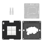 Strumento di stagnatura dello strato intermedio AMAOE S938 per Galaxy S25 Ultra, Full Set, Positioning Plate, Only Stencil, Only Base