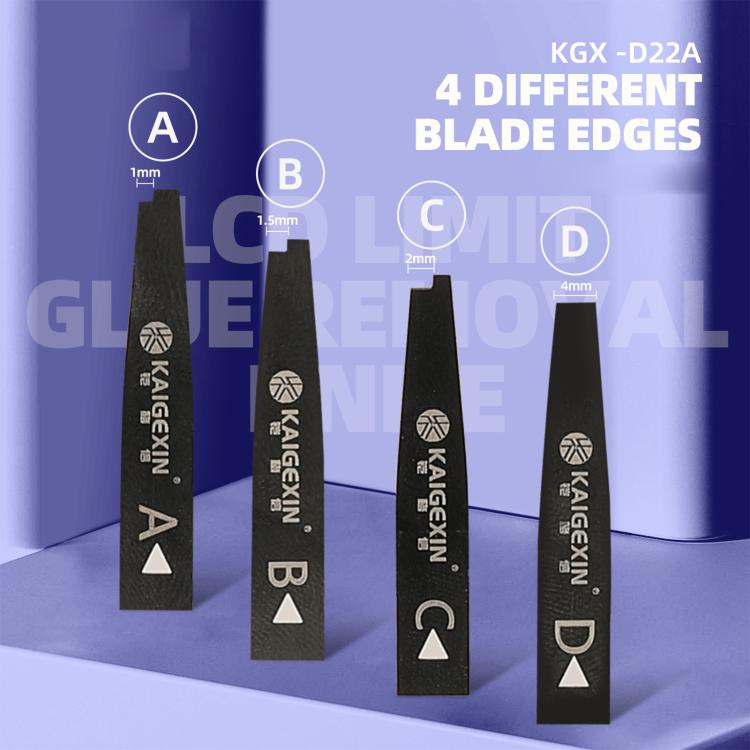 Coltello per la rimozione dell'adesivo LCD KAIGEXIN D22A 4 in 1, KAIGEXIN D22A