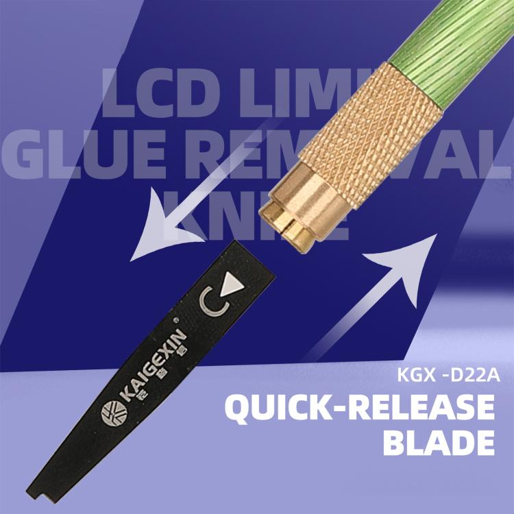Coltello per la rimozione dell'adesivo LCD KAIGEXIN D22A 4 in 1, KAIGEXIN D22A