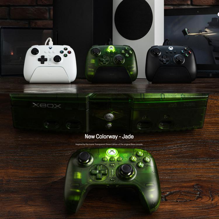 Controller di gioco wireless 8BitDo Orion X-Pro Tri-Mode con doppi joystick a effetto Hall per Xbox, PC, Android e iOS