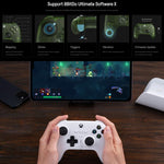Controller di gioco wireless 8BitDo Orion X-Pro Tri-Mode con doppi joystick a effetto Hall per Xbox, PC, Android e iOS