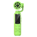 Videocamera portatile per vlog con schermo IPS da 1,47 pollici, risoluzione HD 2.5K e ventola, con risoluzione 2.5K.