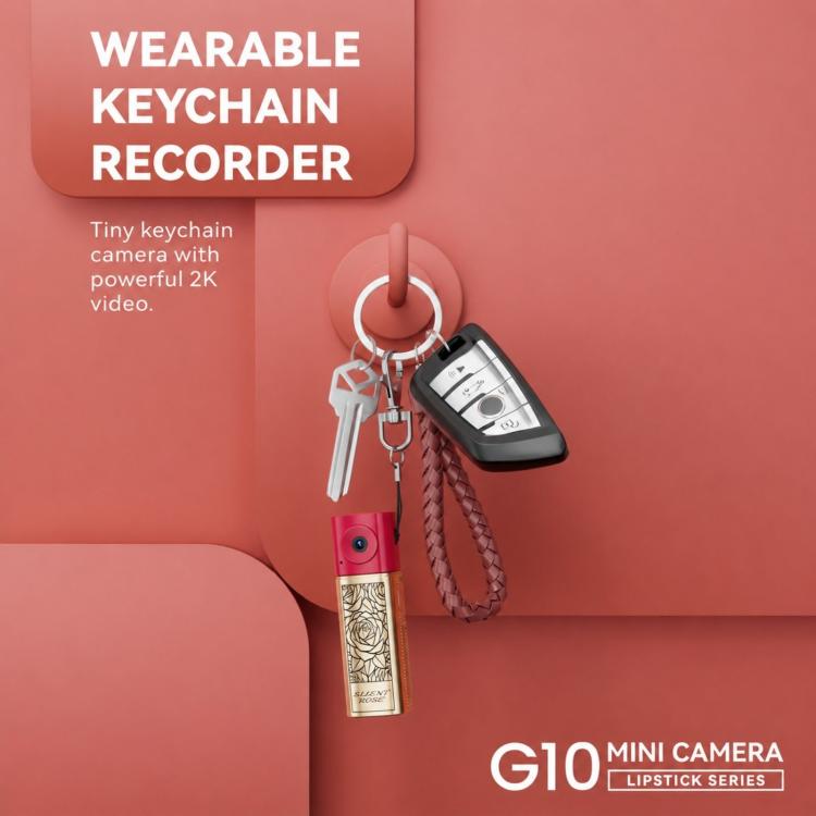 Mini fotocamera a pollice G10 in stile rossetto, videocamera sportiva per esterni