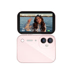 D28s Fotocamera digitale retrò con touchscreen HD da 3 pollici e 64 MP, supporta musica, film e giochi., without Lanyard, with Lanyard