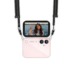 D28s Fotocamera digitale retrò con touchscreen HD da 3 pollici e 64 MP, supporta musica, film e giochi., without Lanyard, with Lanyard