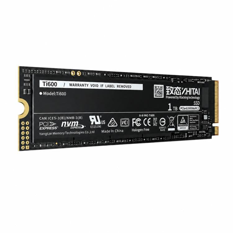 SSD ZHITAI YMTC Ti600 M.2 2280 per computer desktop, 1TB, 2TB
