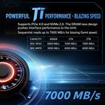 SSD ZHITAI YMTC Ti600 M.2 2280 per computer desktop, 1TB, 2TB