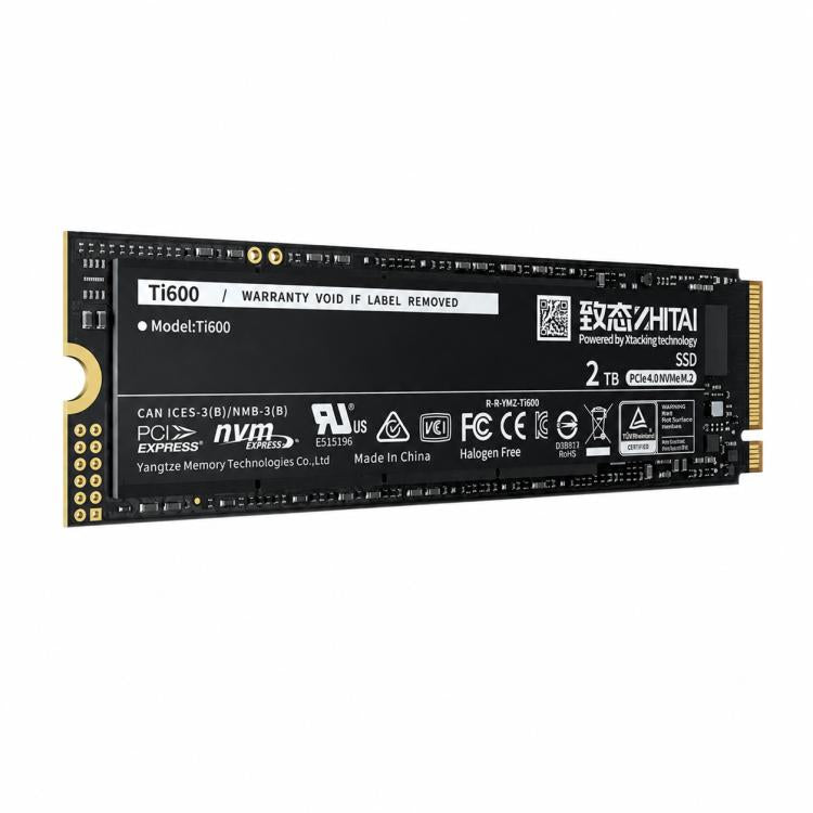 SSD ZHITAI YMTC Ti600 M.2 2280 per computer desktop, 1TB, 2TB