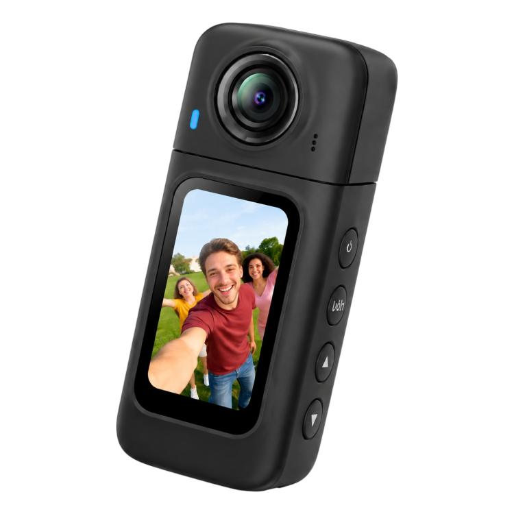 Action camera HD WiFi con schermo IPS da 1,47 pollici, girevole magneticamente, per esterni.