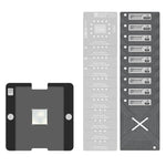 Strumento di stagnatura AMAOE, X-17 CPU Set Half-Cut, X-17 CPU Set Engraving, A19 Lower Half-Engraving Edition, A19 Lower Layer Engraved Plate, A19 Pro Lower Half-Engraving, A19 Pro Lower Layer Engraving, A19/Pro Positioning Plate                      ...