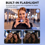 Mini videocamera portatile a pollice con risoluzione 1080P e funzione di registrazione, ideale per cartoni animati.