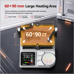 Piattaforma di riscaldamento a curva di stratificazione per schede madri intelligenti QIANLI F1X, EU Plug, US Plug