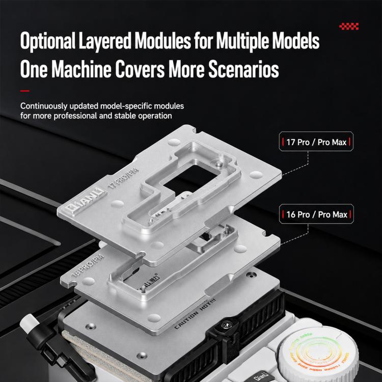 Piattaforma di riscaldamento a curva di stratificazione per schede madri intelligenti QIANLI F1X, EU Plug, US Plug