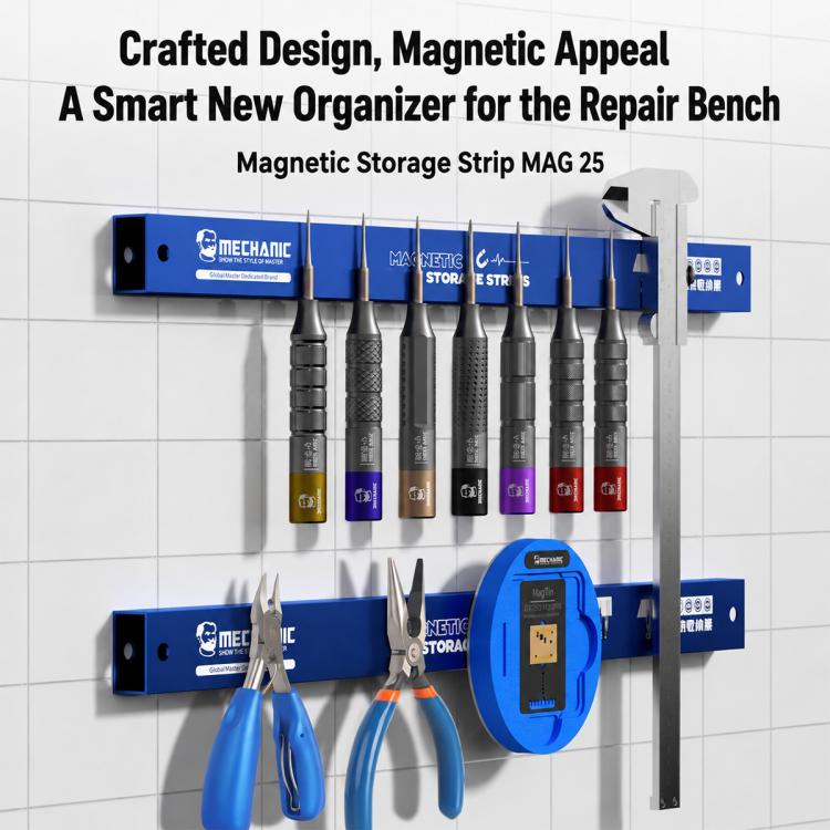 Striscia assorbente magnetica per cacciavite MECHANIC MAG25