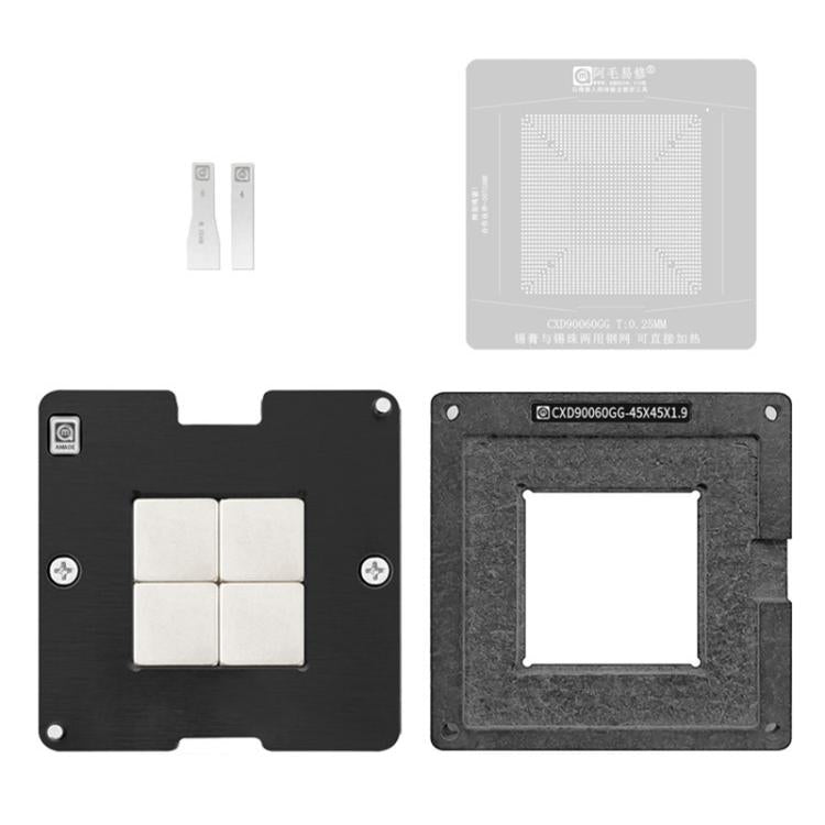 Strumento di saldatura AMAOE, CXD90060GG Positioning Plate, CXD90060GG Stencil, CXD90060GG Tin Plant, CXD90061GG Tin Plant, CXD90061GG Tin Planting Platform, CXD90061GG Planting Tin Network, CXD90062GG Positioning Plate, CXD90062GG Tin Planting Platfor...