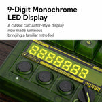 8BitDo Retro18 2 in 1 Tastierino numerico meccanico e contatore trimodale per PC, Clear Green