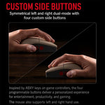 Mouse wireless vintage 8BitDo Retro R8-C64 Edition a tre modalità con base di ricarica wireless., Brown Mouse