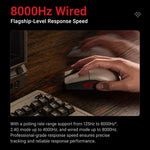 Mouse wireless vintage 8BitDo Retro R8-C64 Edition a tre modalità con base di ricarica wireless., Brown Mouse