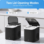 JI-A02A Mini fabbricatore di ghiaccio portatile completamente automatico a forma di proiettile, EU Plug, US Plug, UK Plug