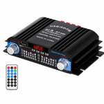 BT-998 Mini amplificatore Bluetooth 5.0 a 4 canali per uso domestico e in auto, No Adapter, US Plug, EU Plug