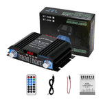 BT-998 Mini amplificatore Bluetooth 5.0 a 4 canali per uso domestico e in auto, No Adapter, US Plug, EU Plug