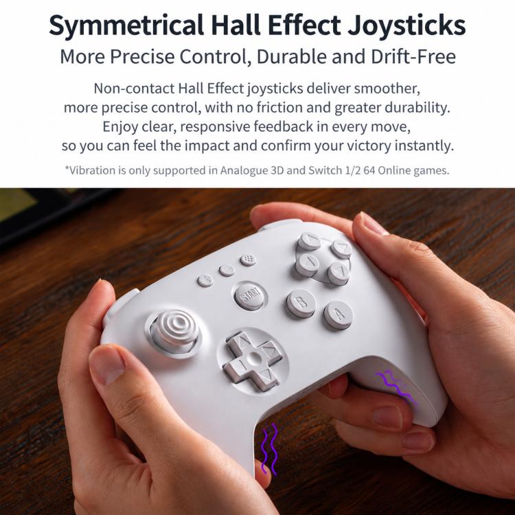 Gamepad controller Bluetooth 8BitDo per Nintendo 64, N64 Bluetooth Grey