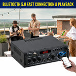 BT-298 Pro Amplificatore audio digitale stereo a 2 canali con Bluetooth, EU Plug, US Plug, UK Plug
