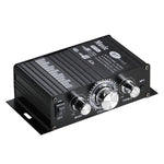 BT-888 Mini amplificatore Bluetooth 5.0 a 2 canali per uso domestico e in auto, No Adapter & BT, No Adapter Support BT, BT Version + US Plug, BT Version + EU Plug