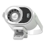 Ventilatore portatile con clip, controllo intelligente della velocità continua e display digitale