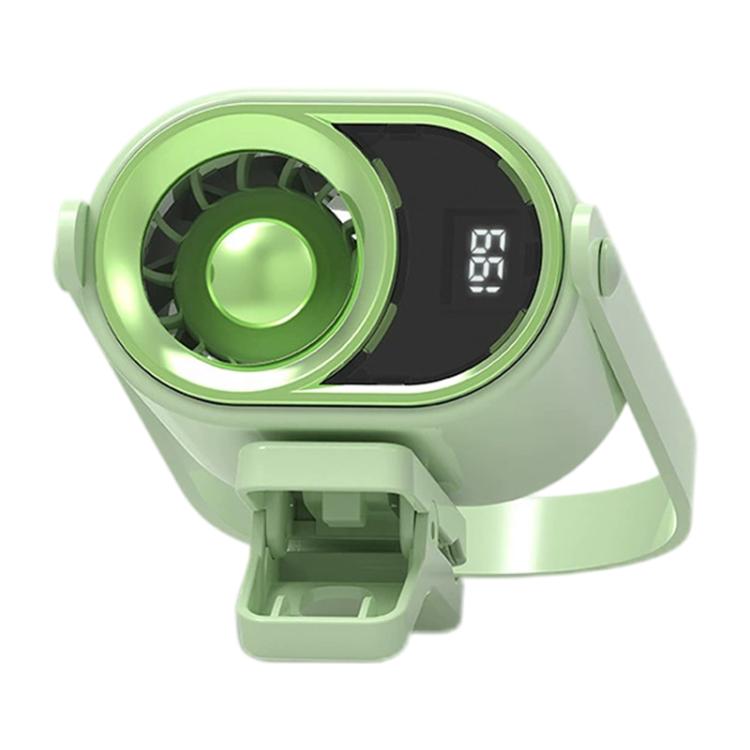 Ventilatore portatile con clip, controllo intelligente della velocità continua e display digitale