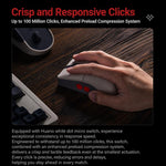 Mouse wireless retrò 8BitDo Retro R8-N Edition con tripla modalità e base di ricarica wireless.