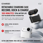 GO9 Fotocamera sportiva indossabile con magnete per pollice, tascabile GO9, 64GB Memory Card