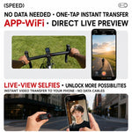 GO9 Fotocamera sportiva indossabile con magnete per pollice, tascabile GO9, 64GB Memory Card