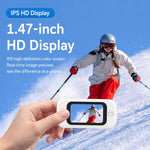 H03 Telecamera da pollice 4K HD da 1,47 pollici con WiFi e supporto magnetico per sport all'aperto