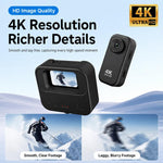 H03 Telecamera da pollice 4K HD da 1,47 pollici con WiFi e supporto magnetico per sport all'aperto