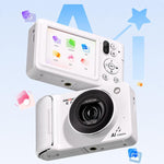 DC309AI IPS 4K Recorder Telecamera intelligente con intelligenza artificiale e controllo vocale per bambini, No Memory Card, 16G Memory Card, 32G Memory Card, 64G Memory Card