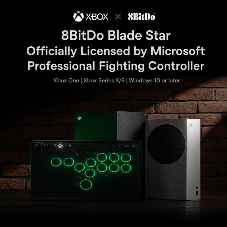 Controller arcade 8BitDo Tianren Star per Xbox Series / PC Windows, For Xbox