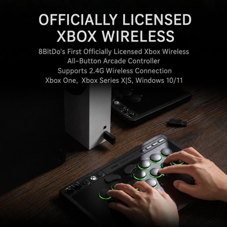 Controller arcade 8BitDo Tianren Star per Xbox Series / PC Windows, For Xbox